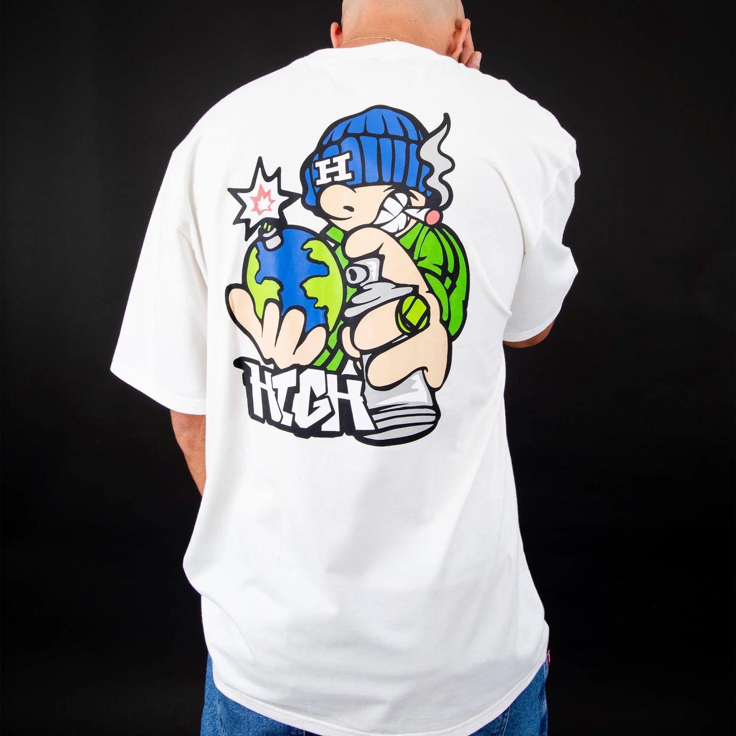 High Company Tee Rebel White