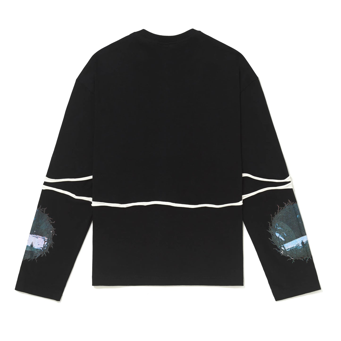 HCQC Rings Longsleeve Black