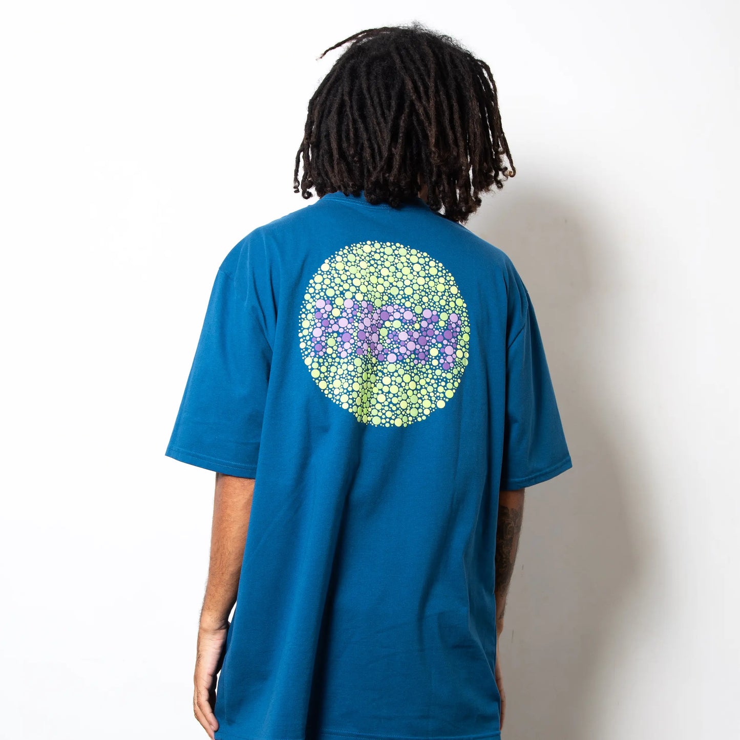 High Company Tee Optical Navy