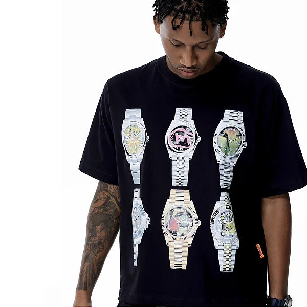 CAMISETA MAD ROLI (PRETA)