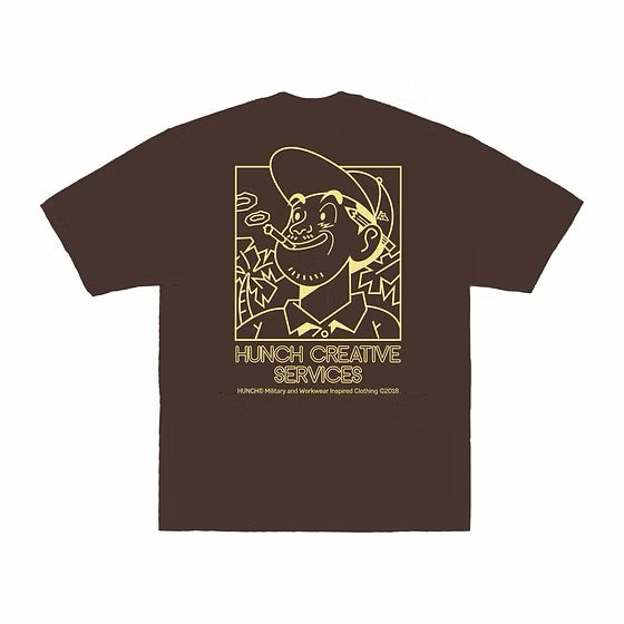 Hunch T-Shirt Creative Services Brown
