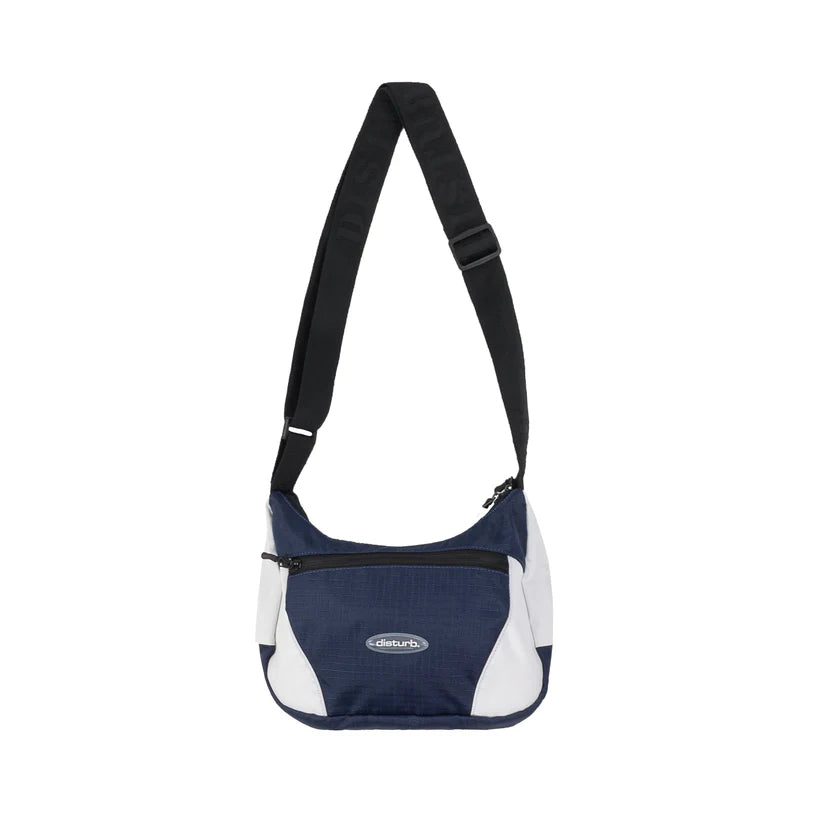 Disturb Ripstop Messenger Bag in Blue
