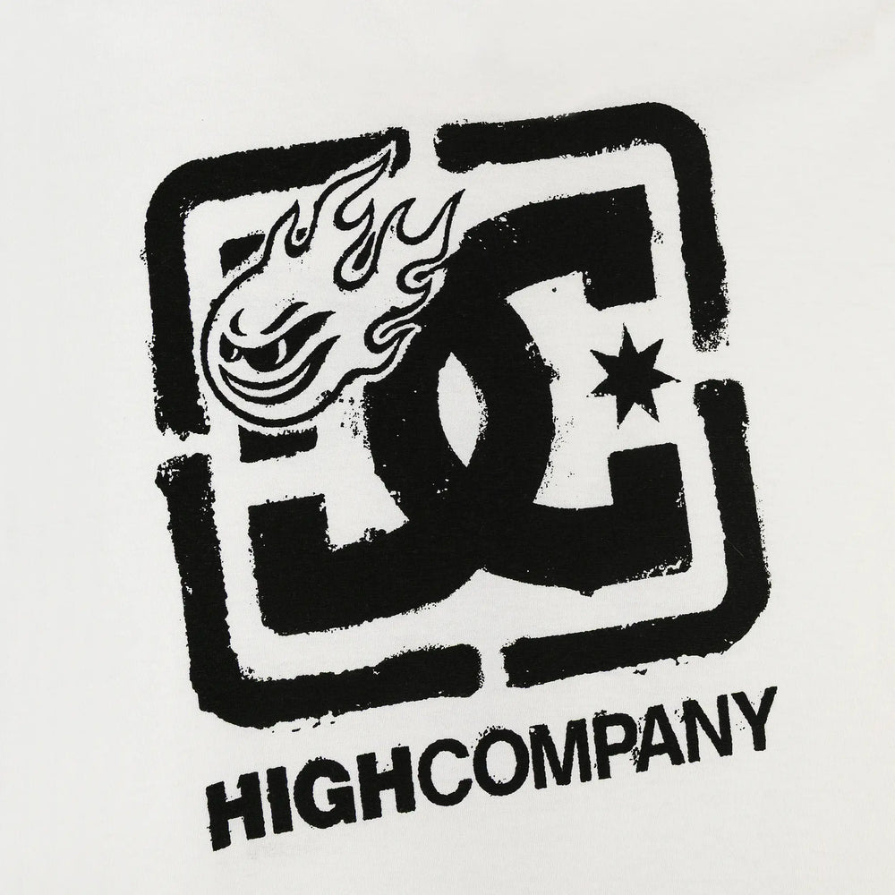 High Company x DC Shoes Tee Spray White
