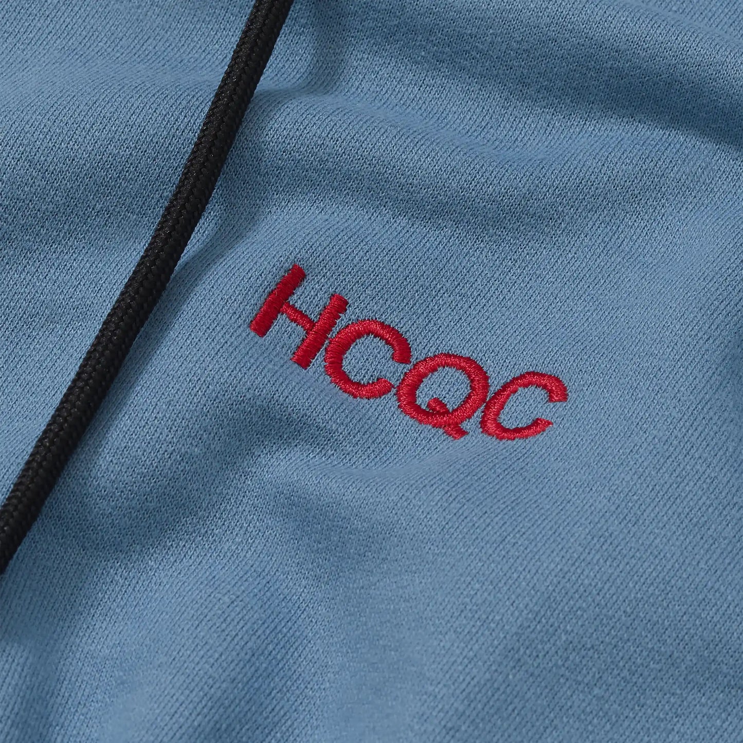 HCQC Zip Hoodie Baby Blue