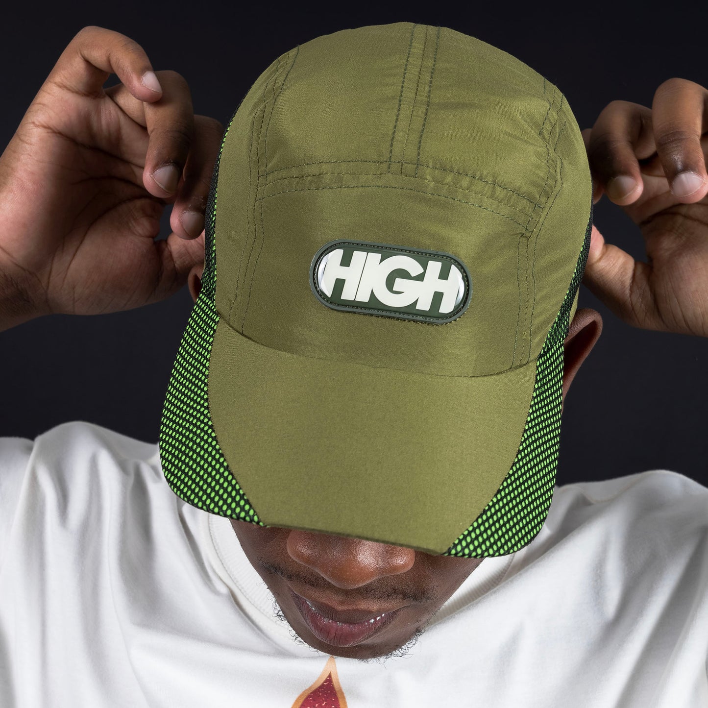 High Company 5 Panel Teeth Green
