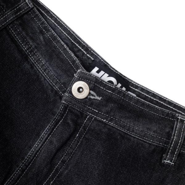 High Company Jeans Shorts Hustle Black