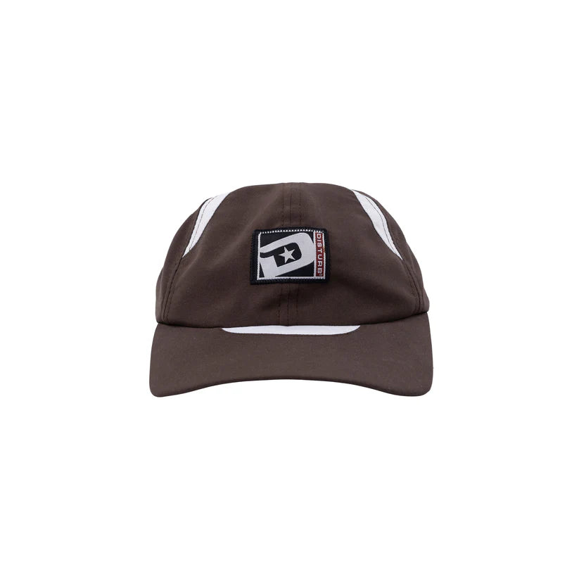Disturb Pulse Dad Hat in Brown