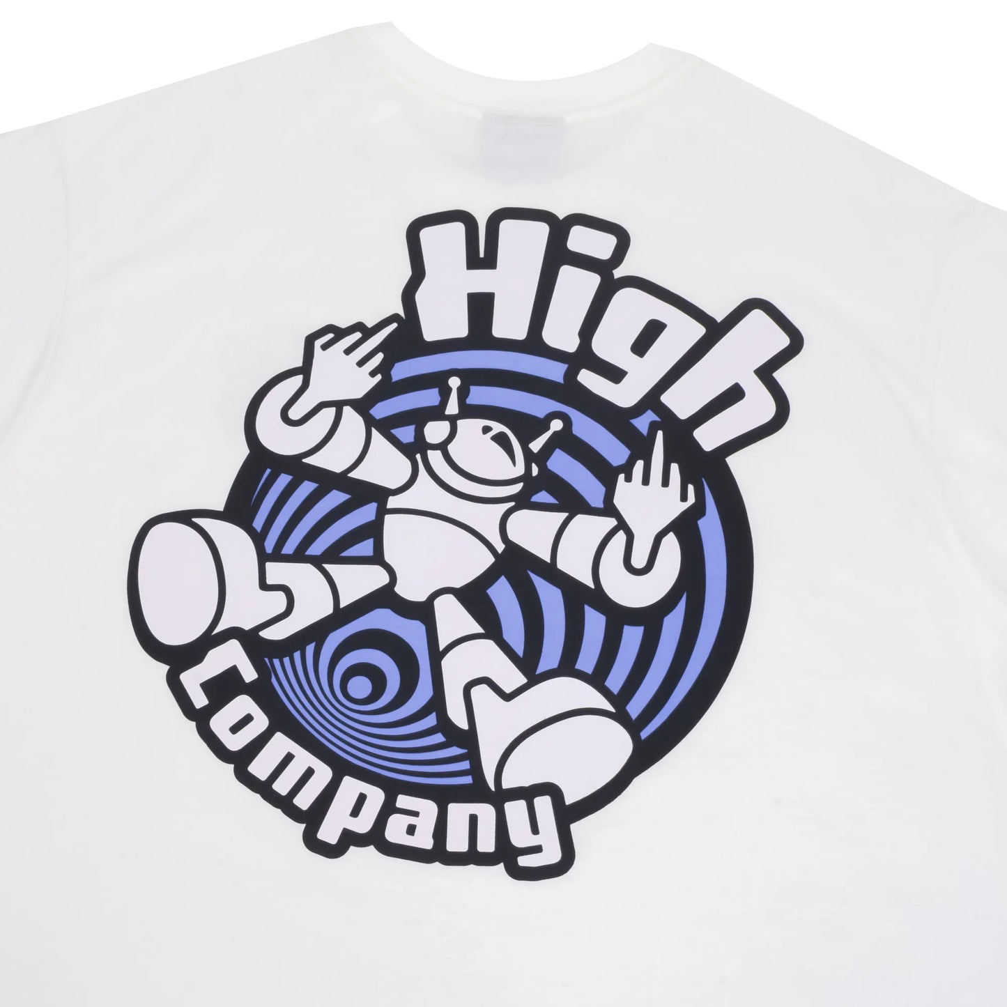 High Company Tee Vortex White