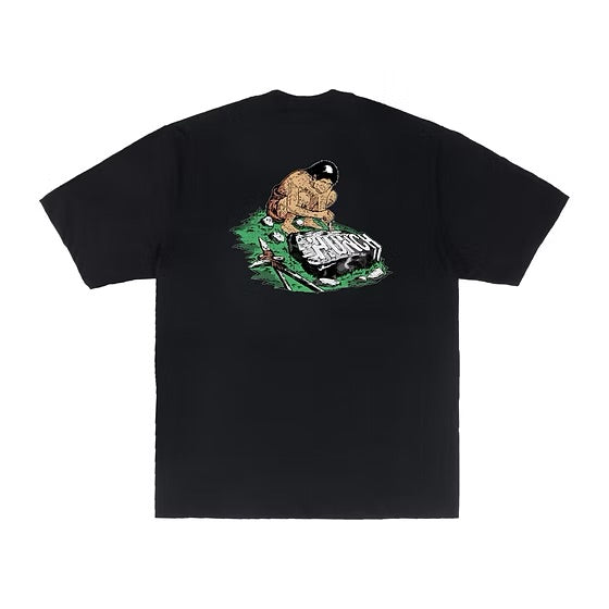Hunch T-Shirt Man Cave Black