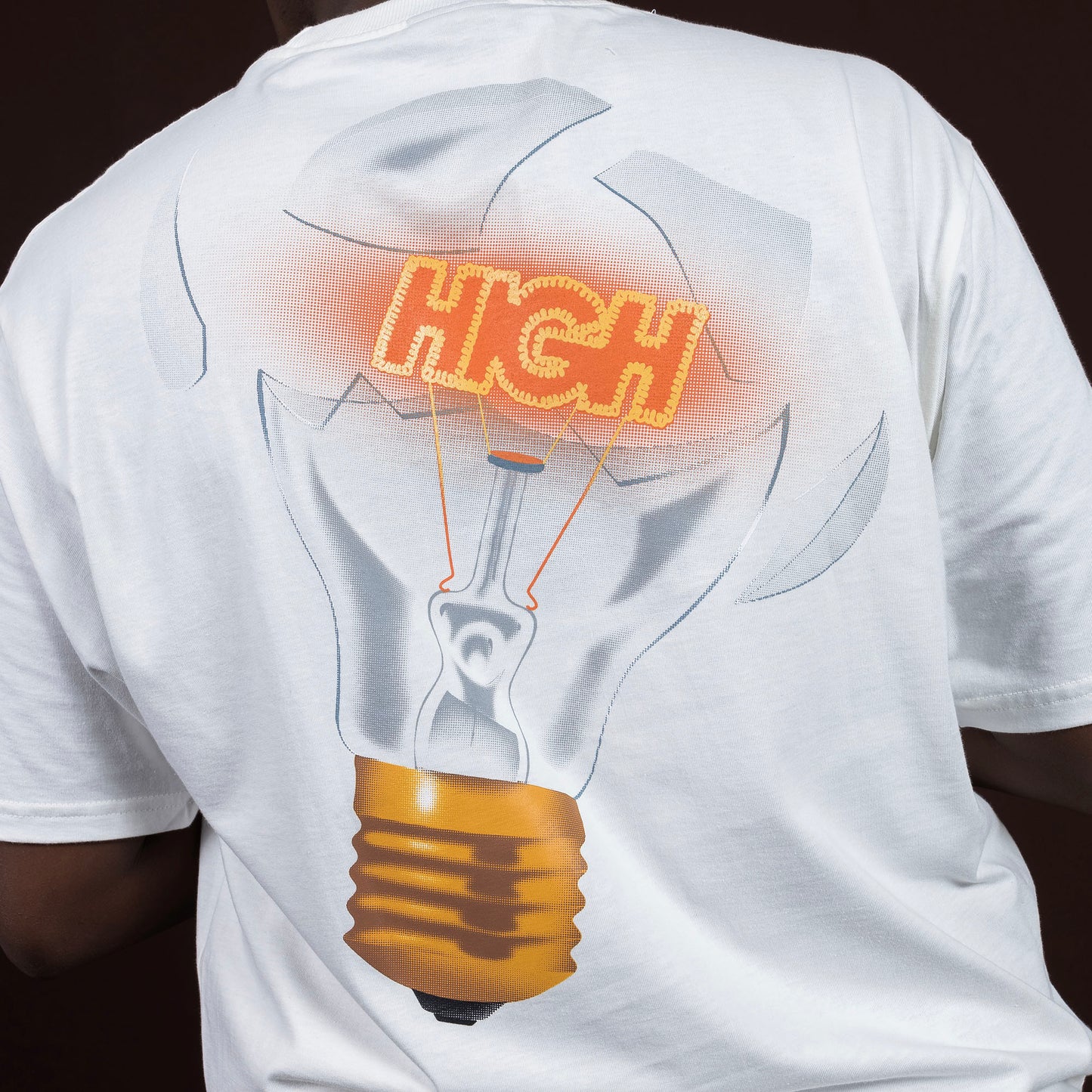 High Company Tee Bulb White