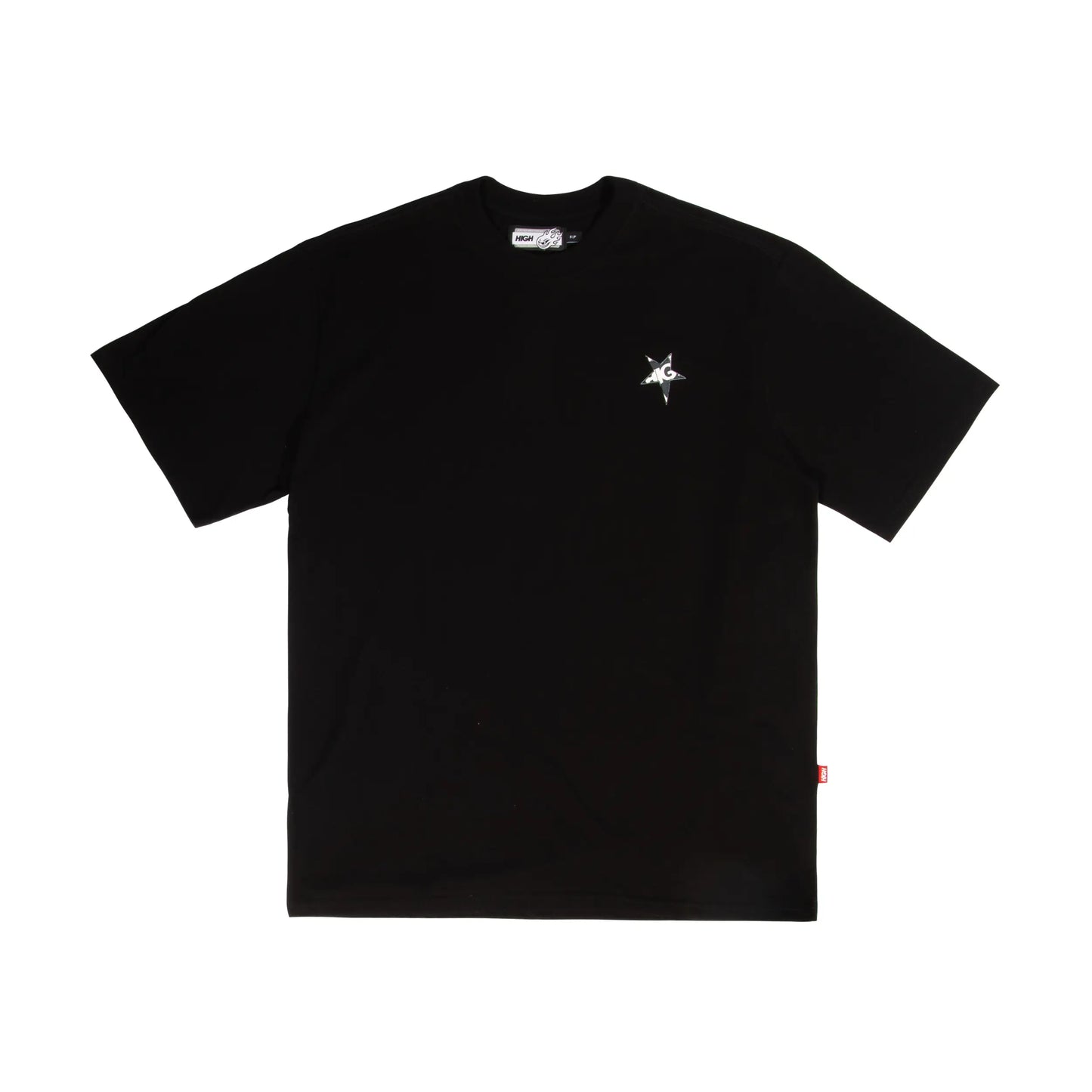 High Company Tee Stamp Black