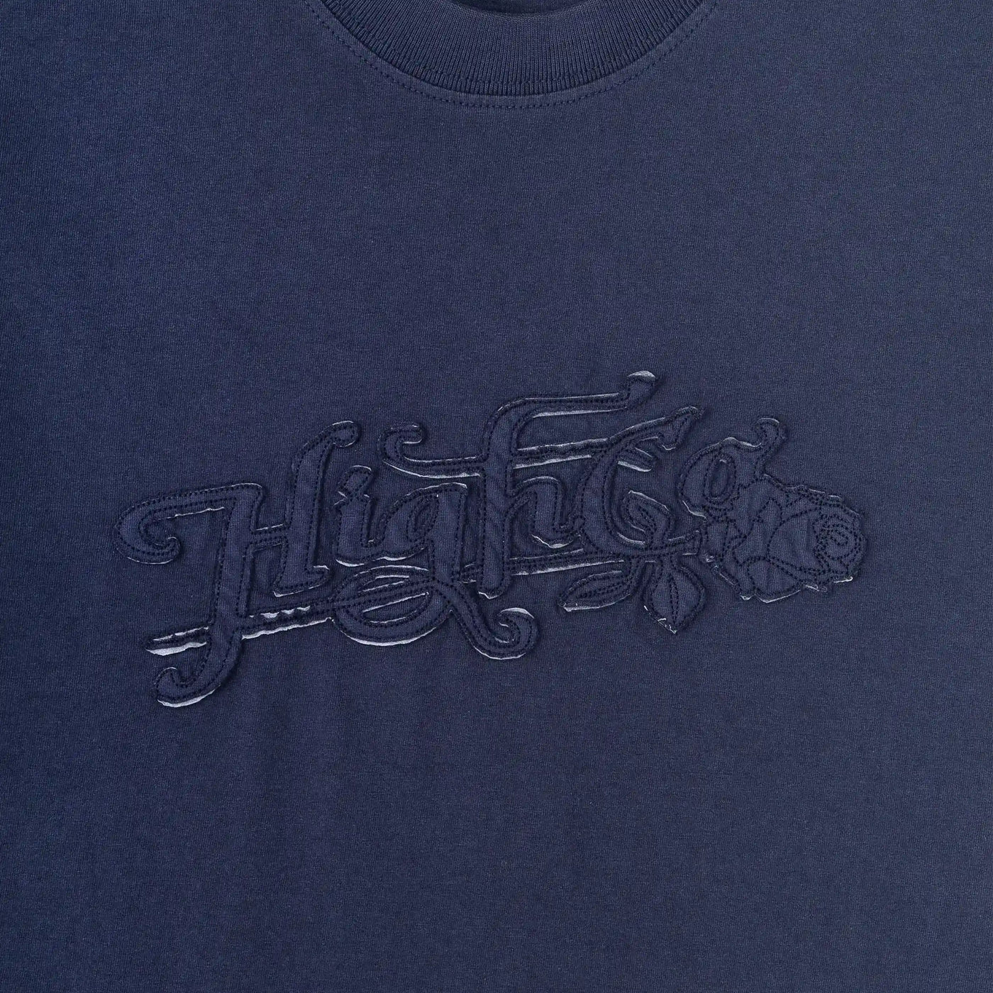 High Company Tee Roses Navy