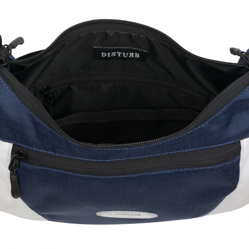 Disturb Ripstop Messenger Bag in Blue