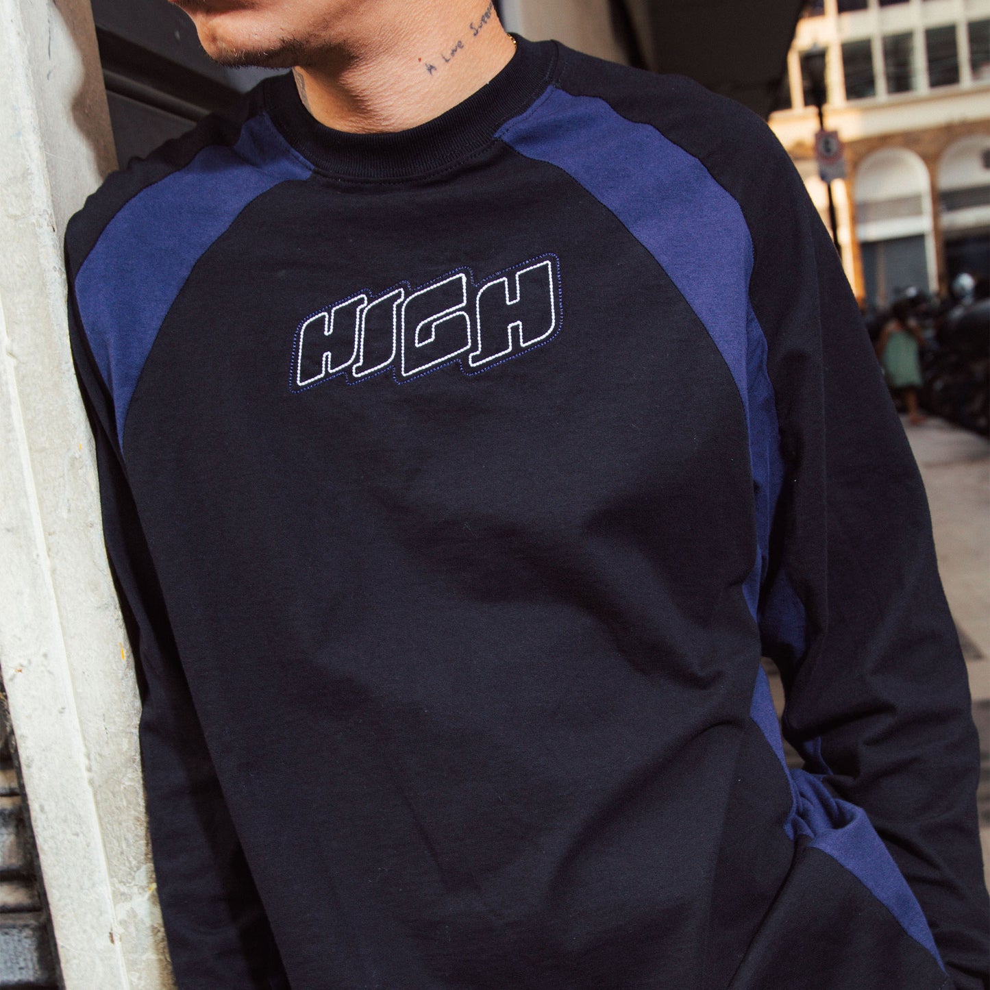 High Company Longsleeve Hustle Black