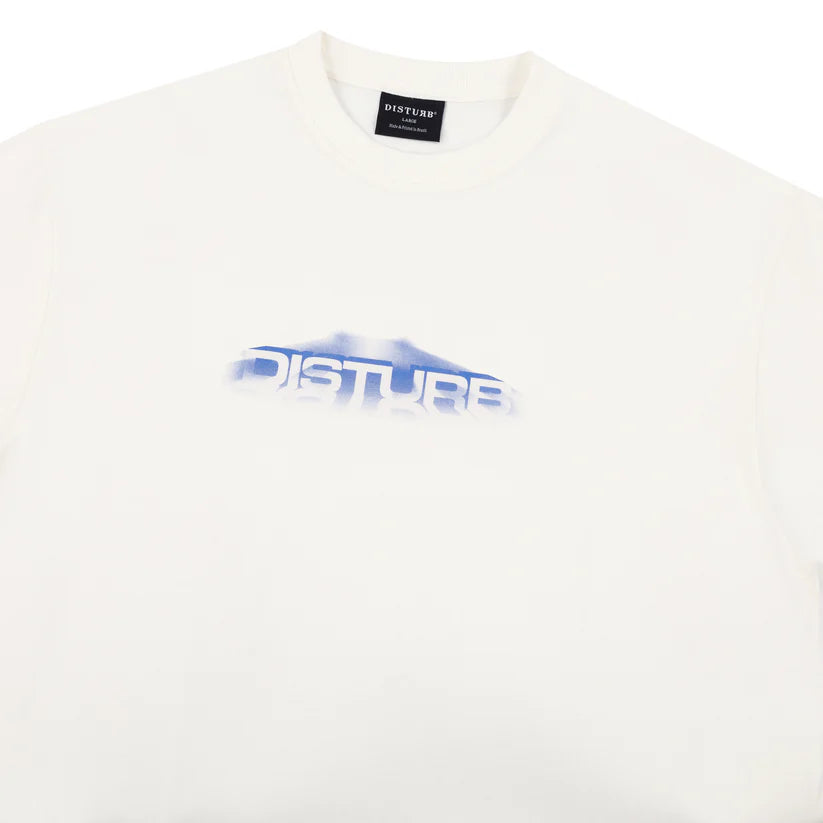 Disturb Car Lights T-Shirt in Off-White