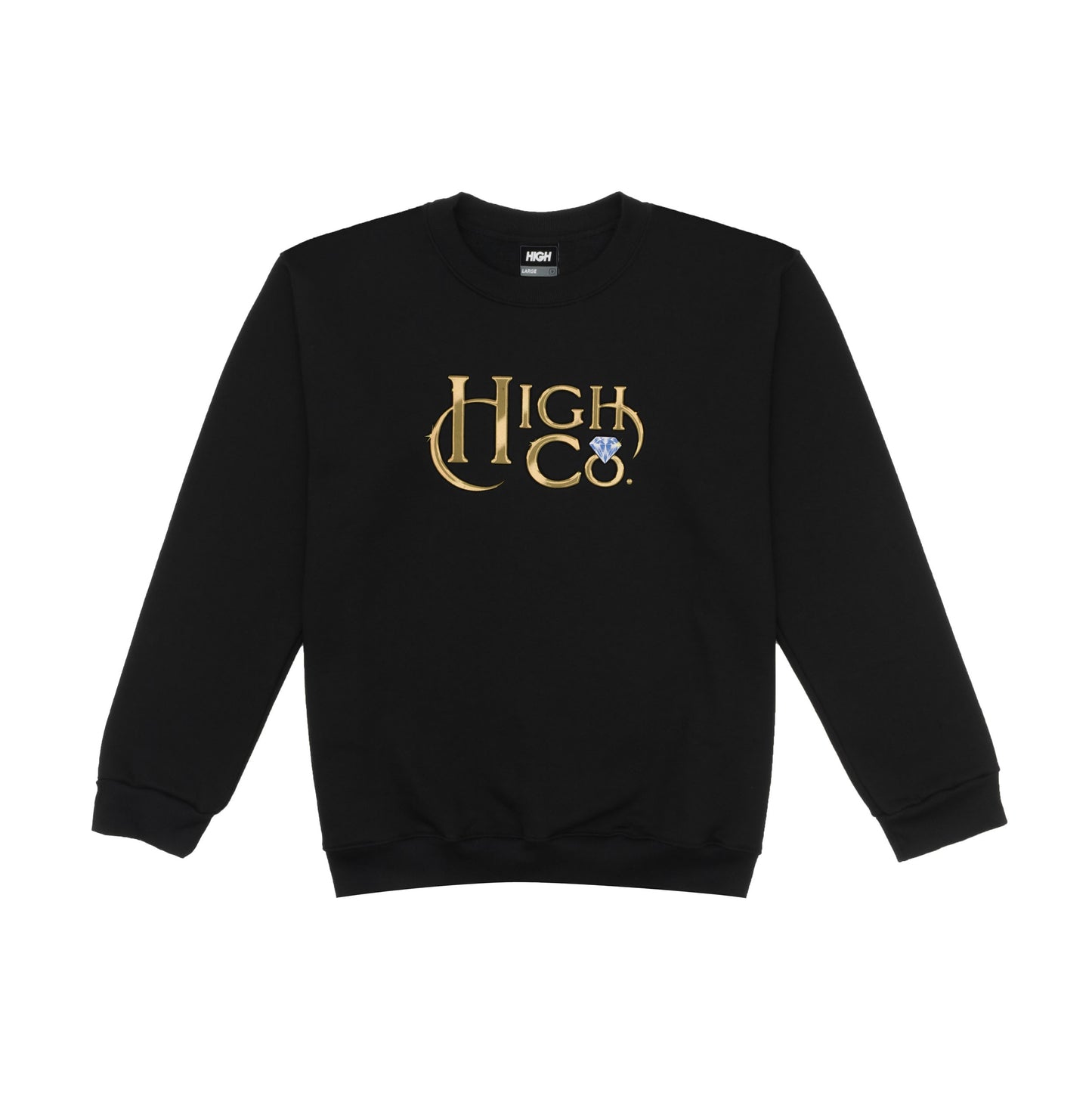 High Company Crewneck Diamant Black