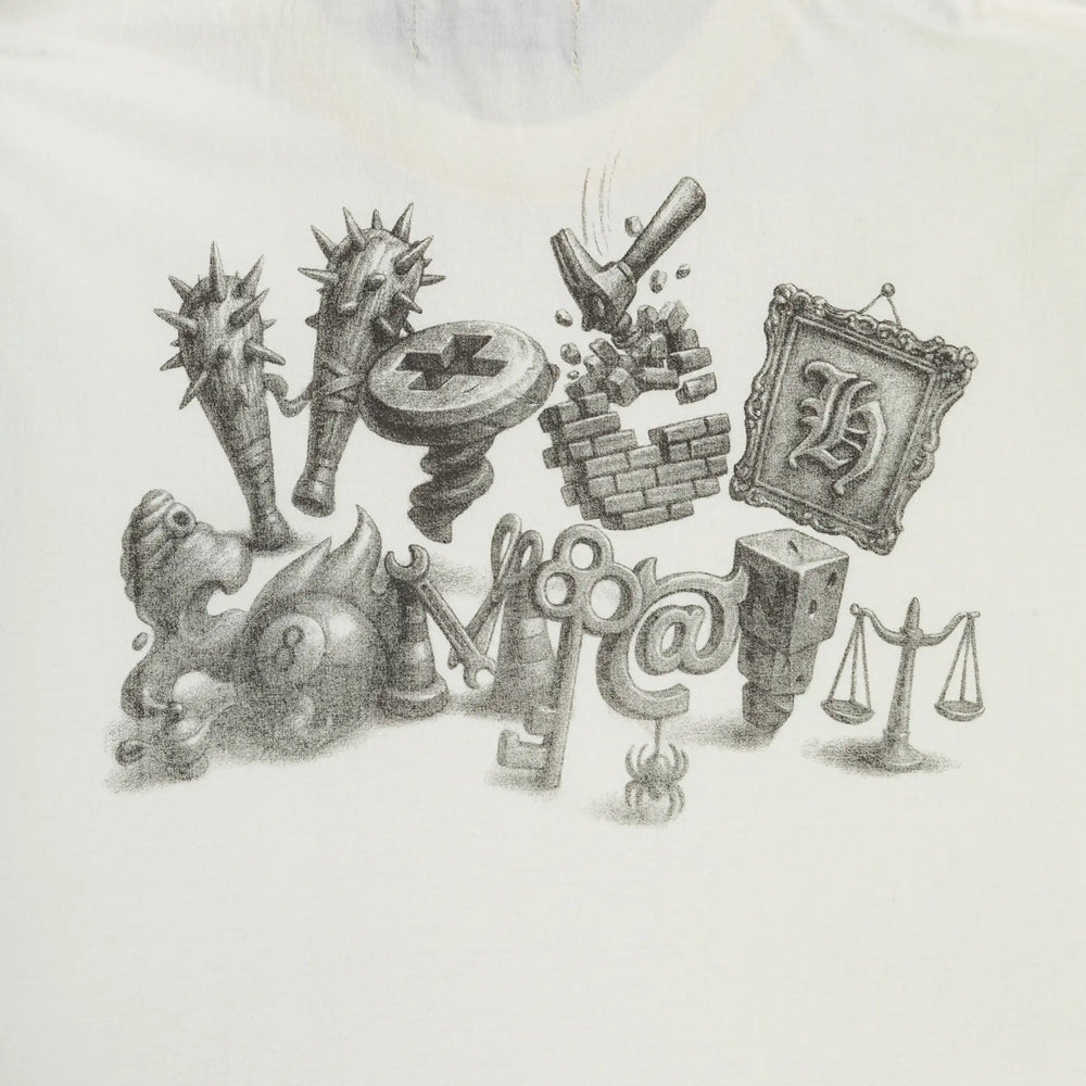 High Company Ter Crazy Letters White