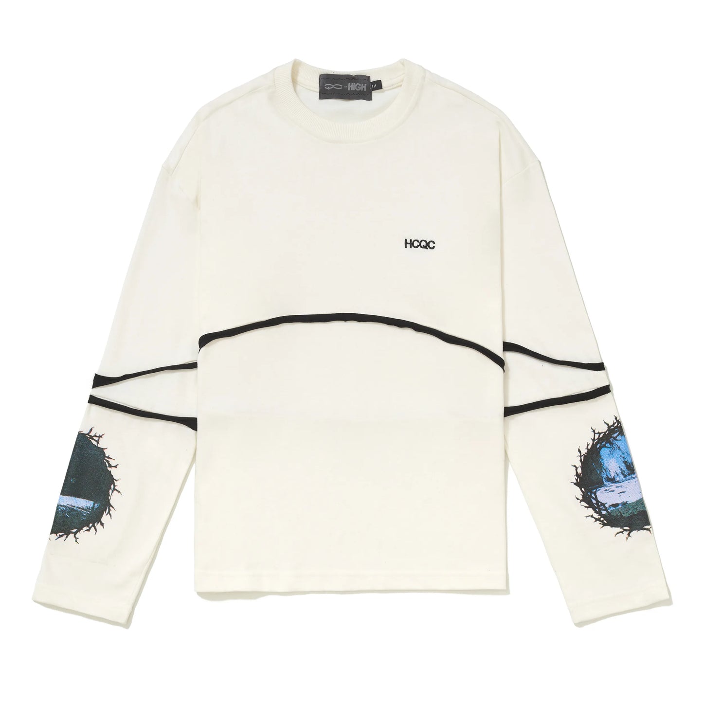 HCQC Rings Longsleeve Off White