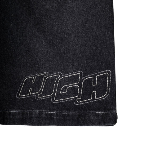 High Company Jeans Shorts Hustle Black