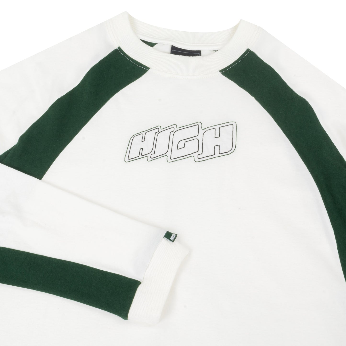 High Company Longsleeve Hustle White