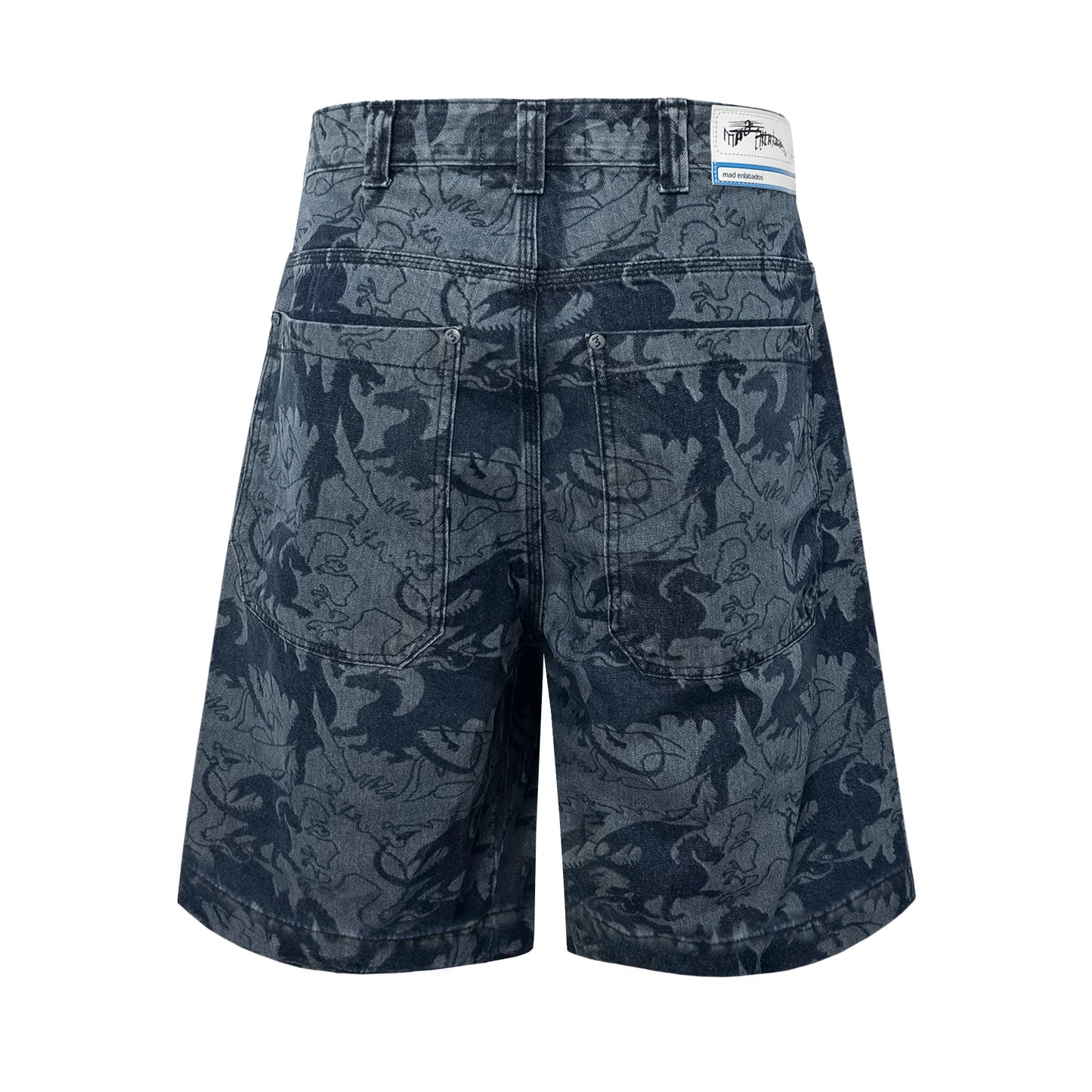 BERMUDA MAD JEANS DRAGON CAMO