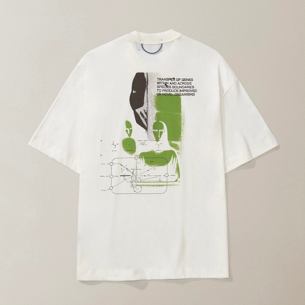 CAMISETA QC GENES BOXY OFF WHITE