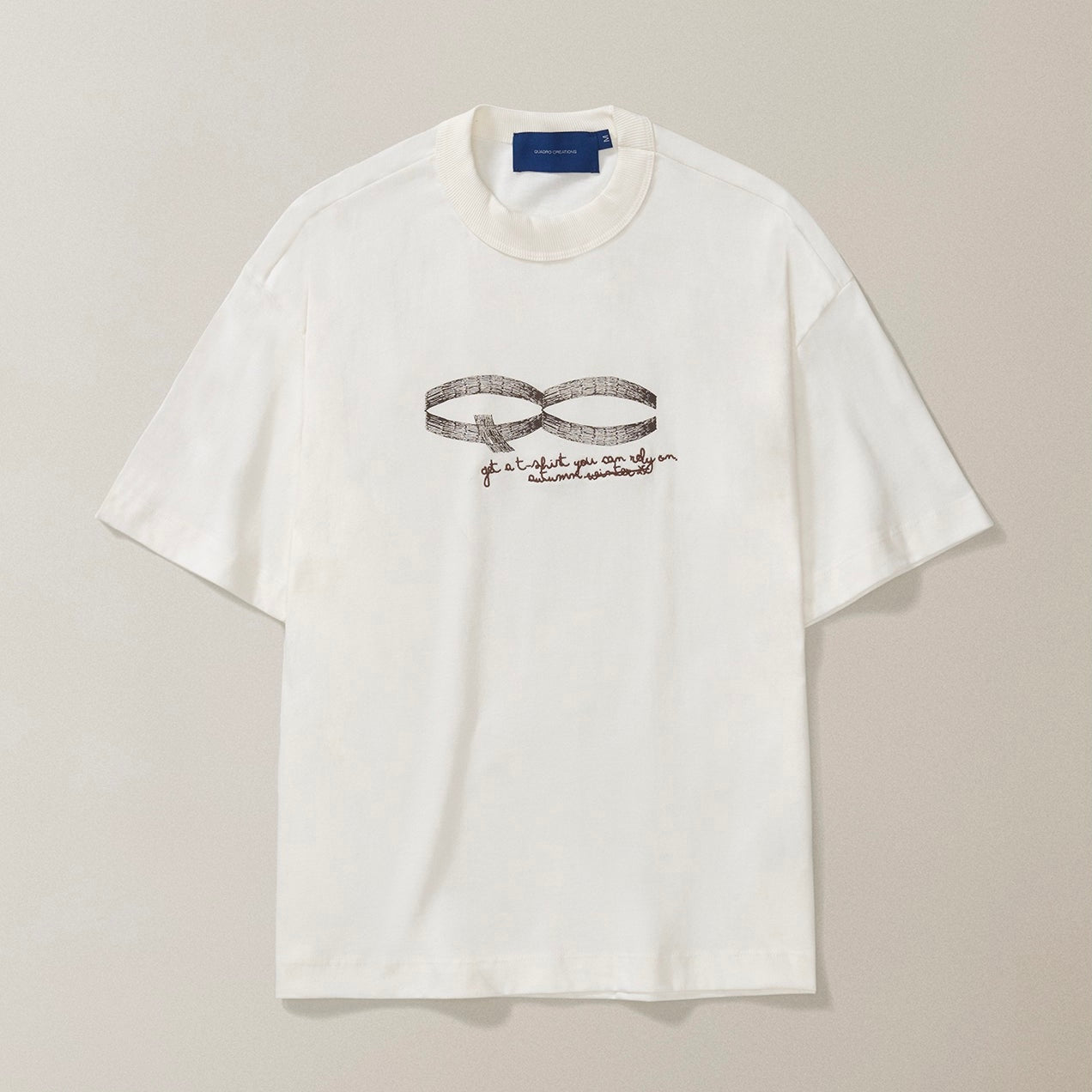 CAMISETA QC BIC BOXY OFF WHITE