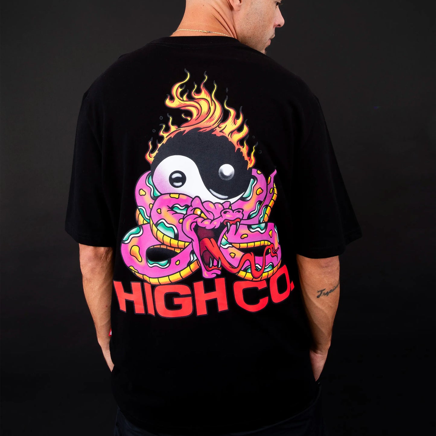 High Company Tee Viper Black
