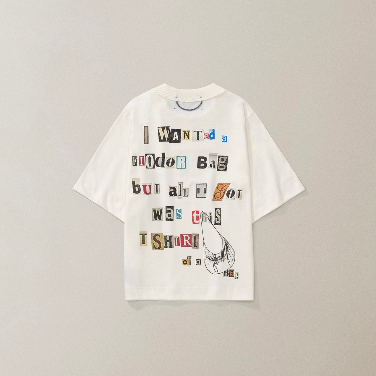 CAMISETA QC FIODOR BABY TEE OFF WHITE