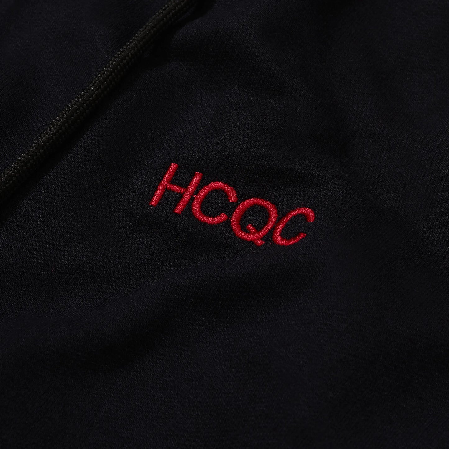 HCQC Zip Hoodie Black