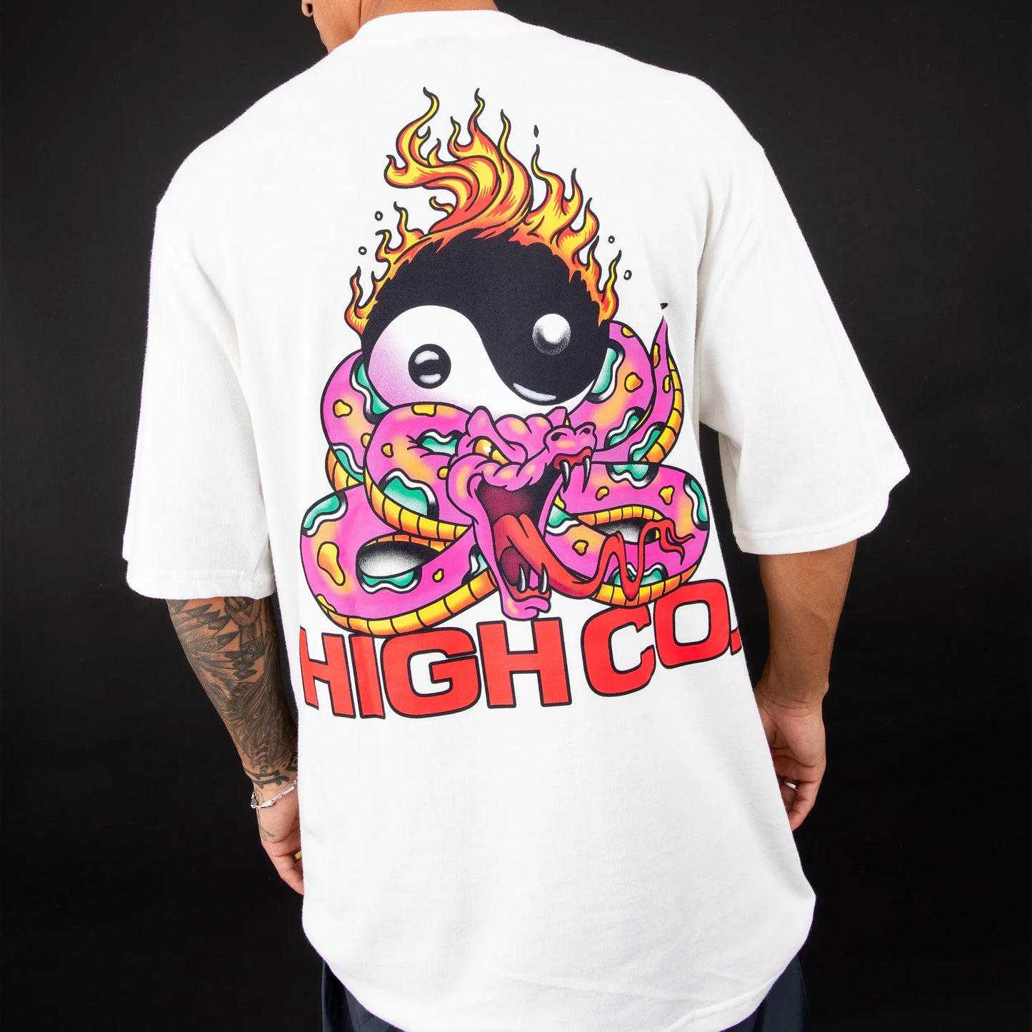 High Company Tee Viper White