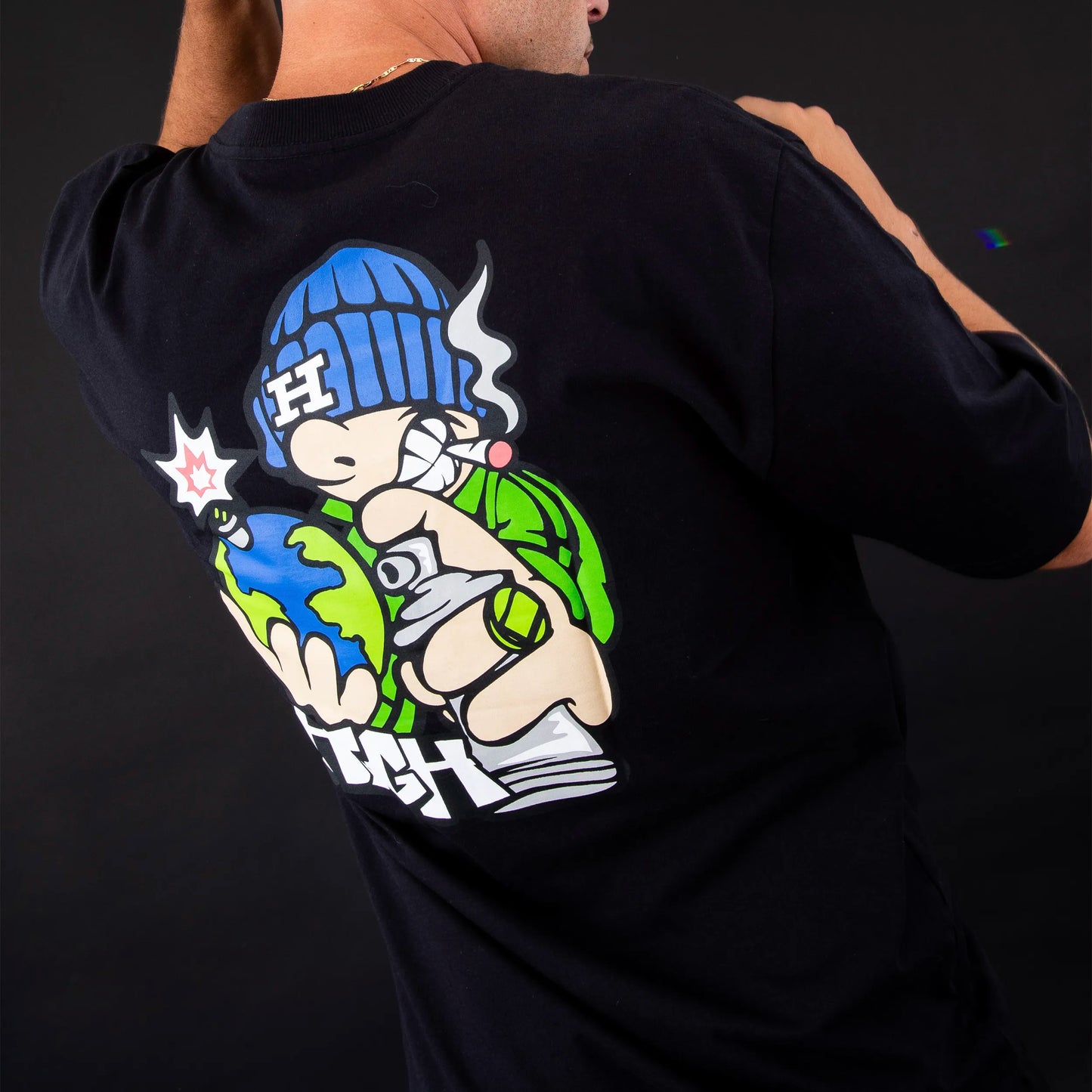 High Company Tee Rebel Black