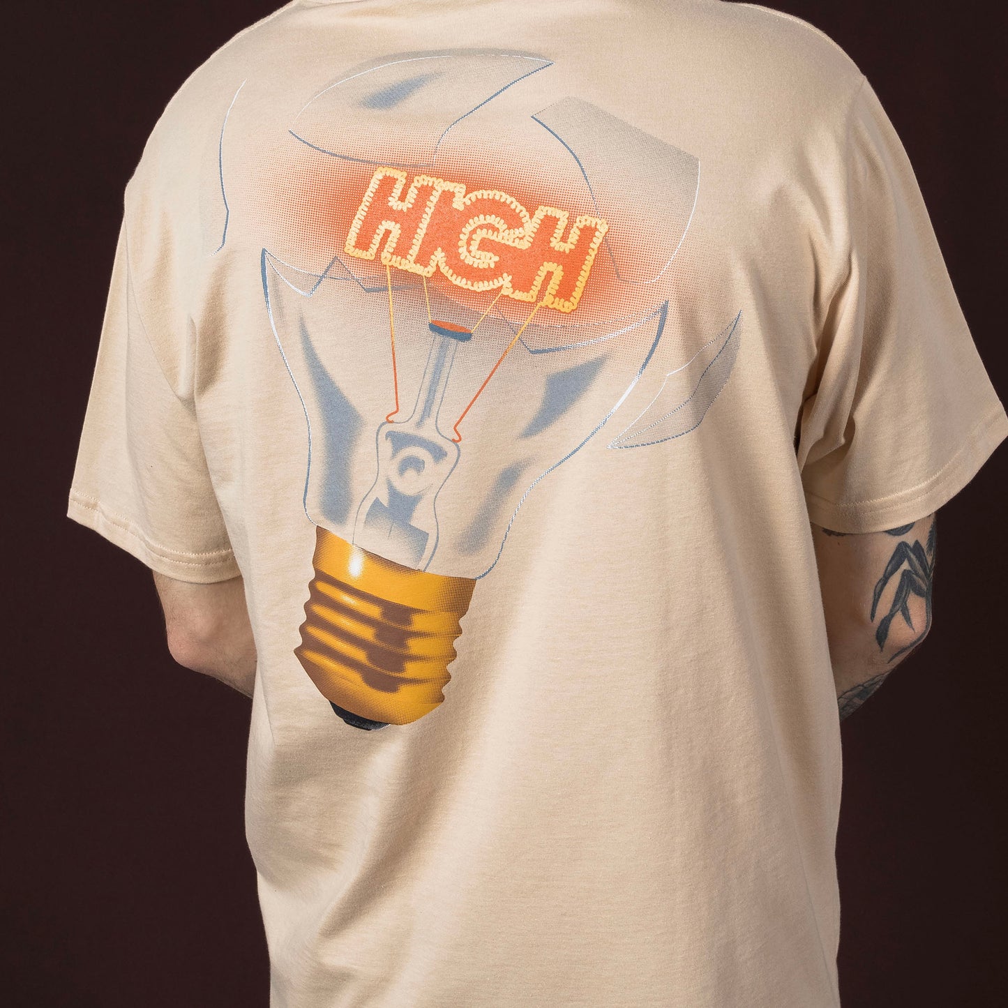 High Company Tee Bulb Beige