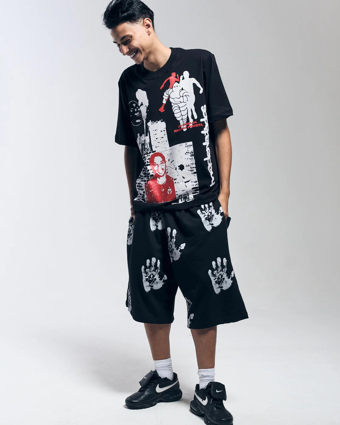 CAMISETA MAD CIDADE MALUCA PRETA