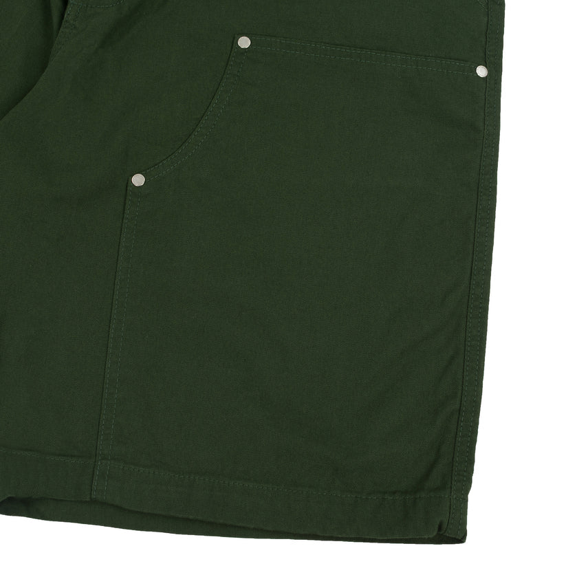 Disturb Rivet Twill Shorts in Green