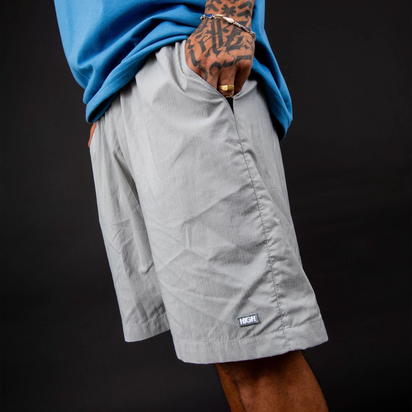 High Company Ripstop Shorts Grey
