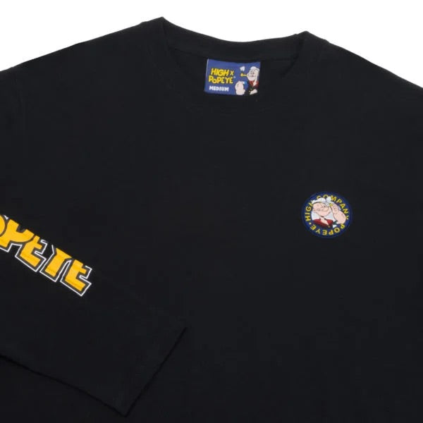 High Company X Popeye Longsleev Black