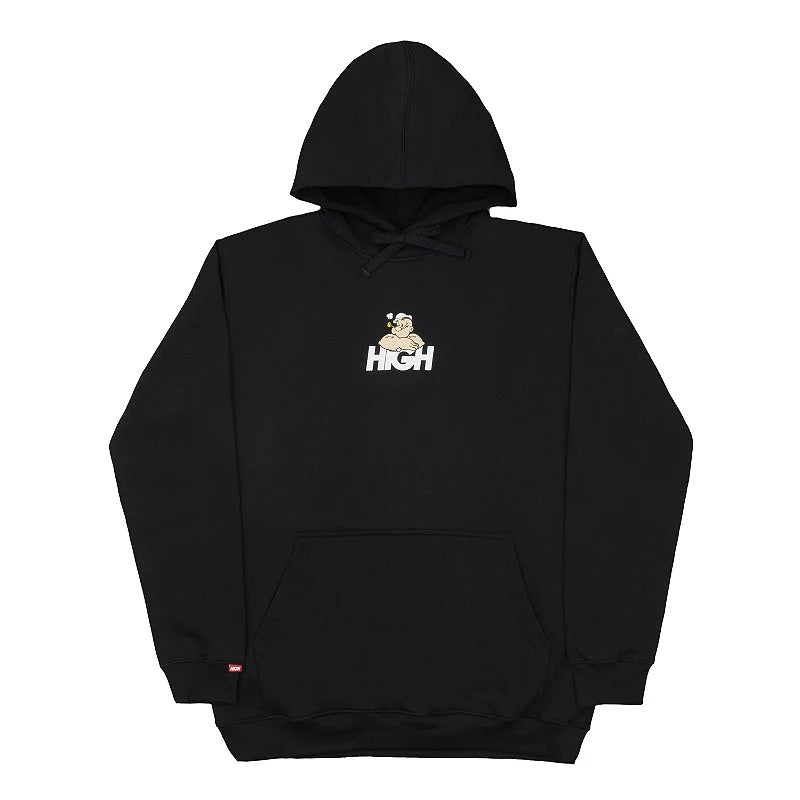 High Company X Popeye Hoodie Black