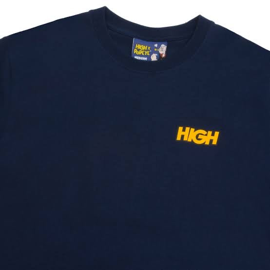 High Company X Popeye Tee Brutus Navy