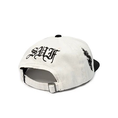 Boné SufGang 6Panel "$" Bordado Off White