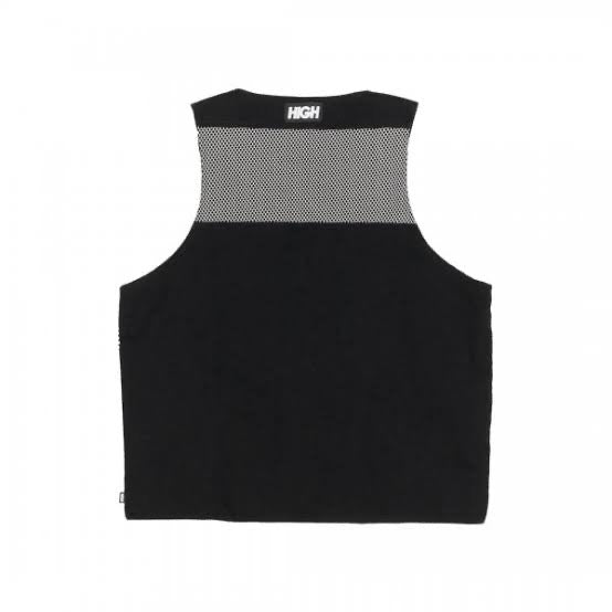 High Company Strapped Vest Black