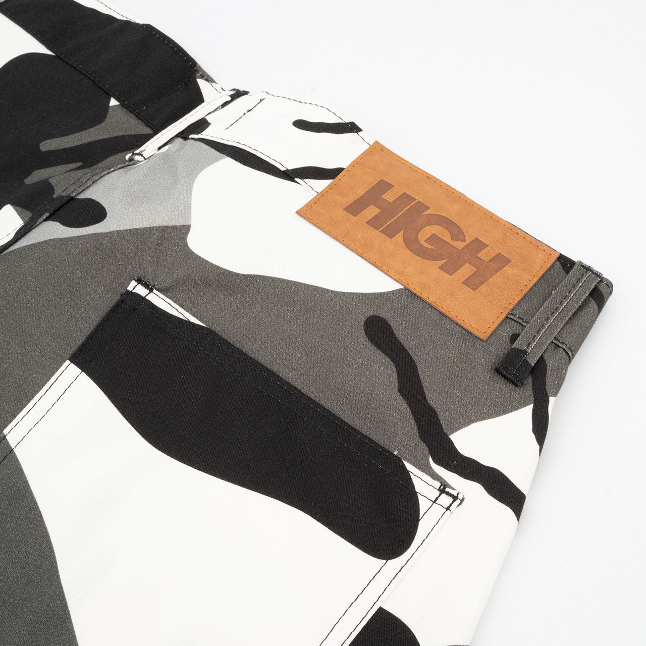 High Company Bug Camo Pants Black