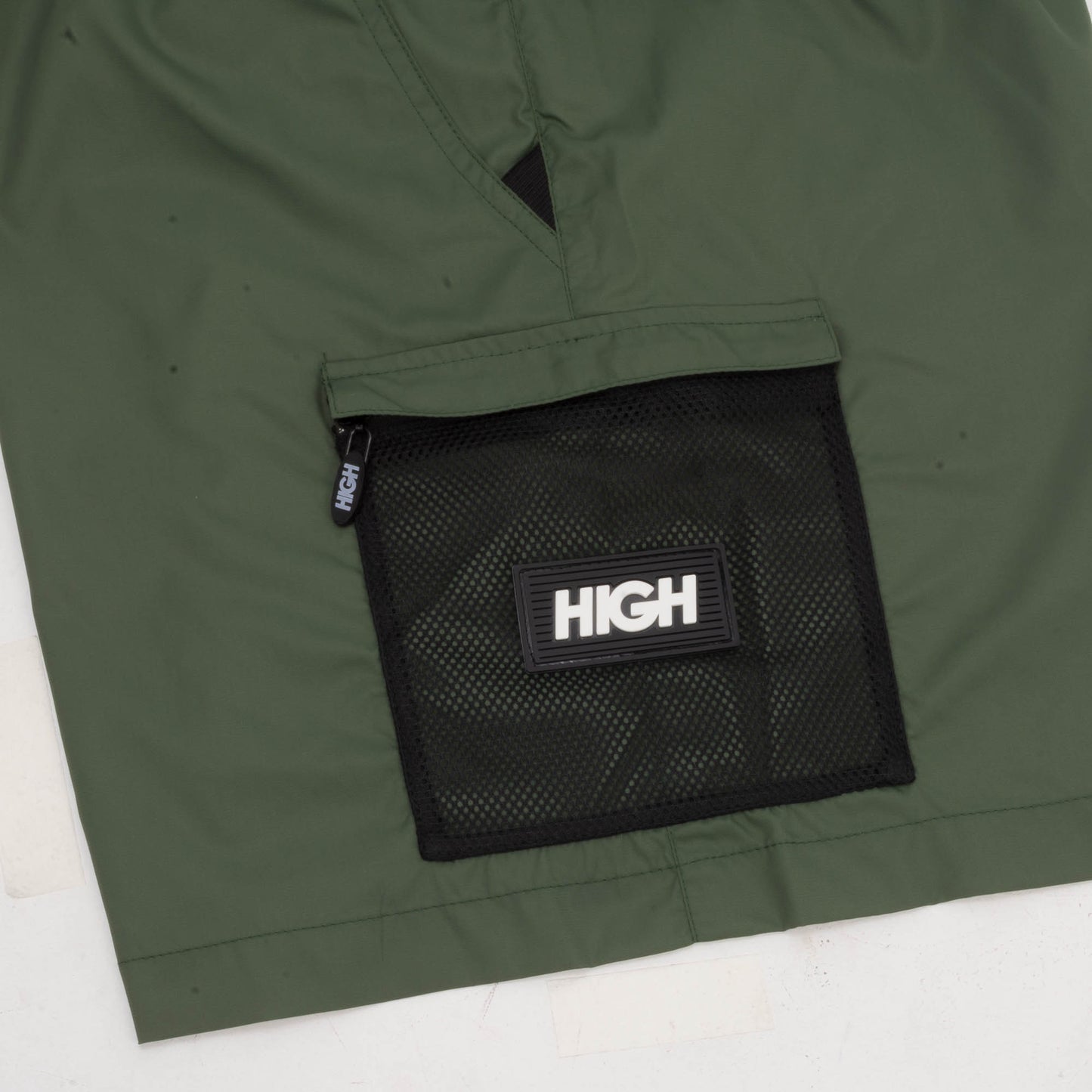 High Company Strapped Cargo Shorts Frontier Green