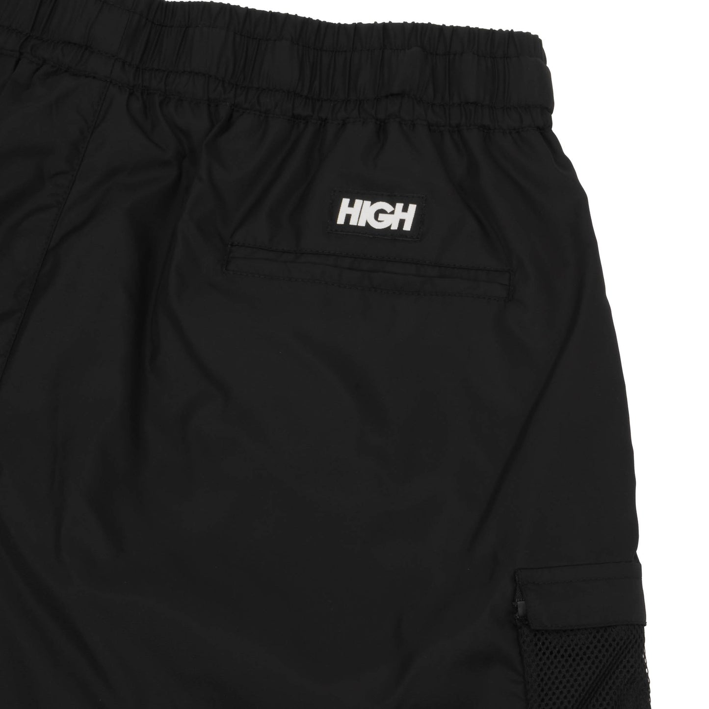 High Company Strapped Cargo Shorts Frontier Black