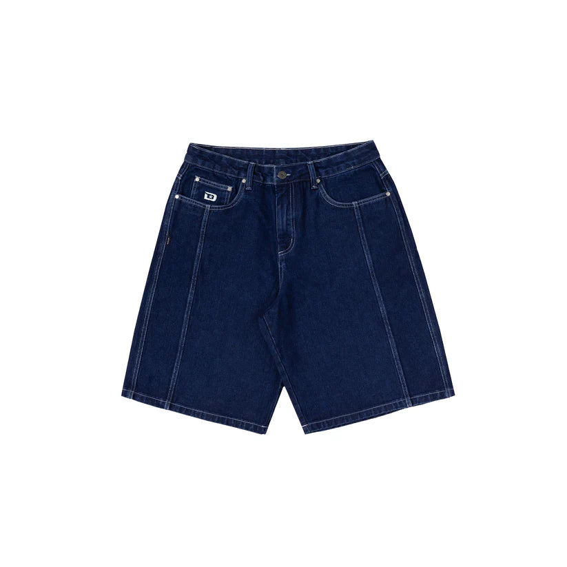Disturb Limited Denim Shorts in Blue