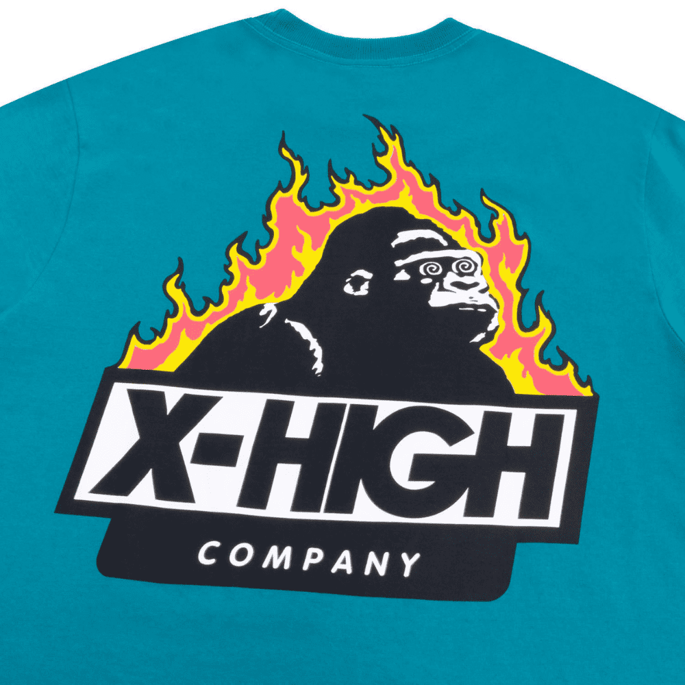 XLarge x High Company Tee Logo X-HIGH Sea Green