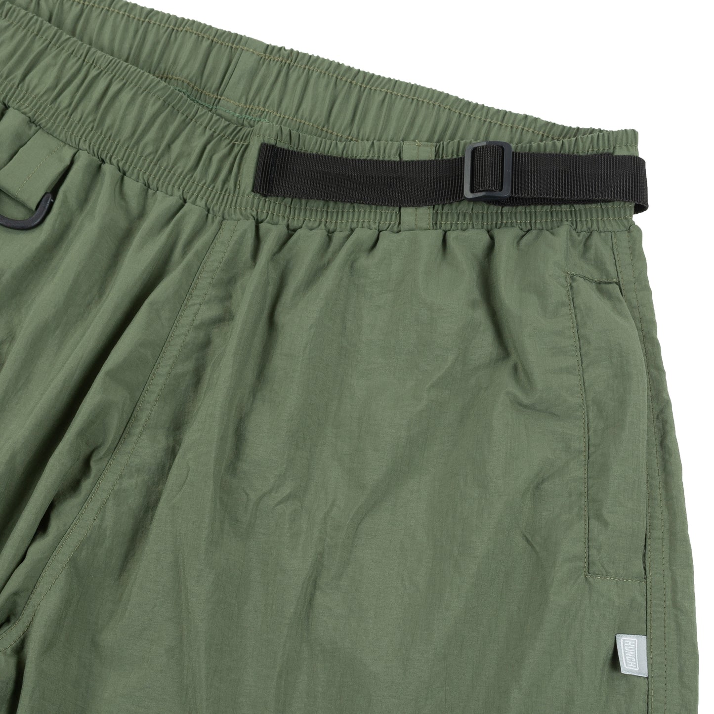 Hunch Track Pants Double Knee Military Green