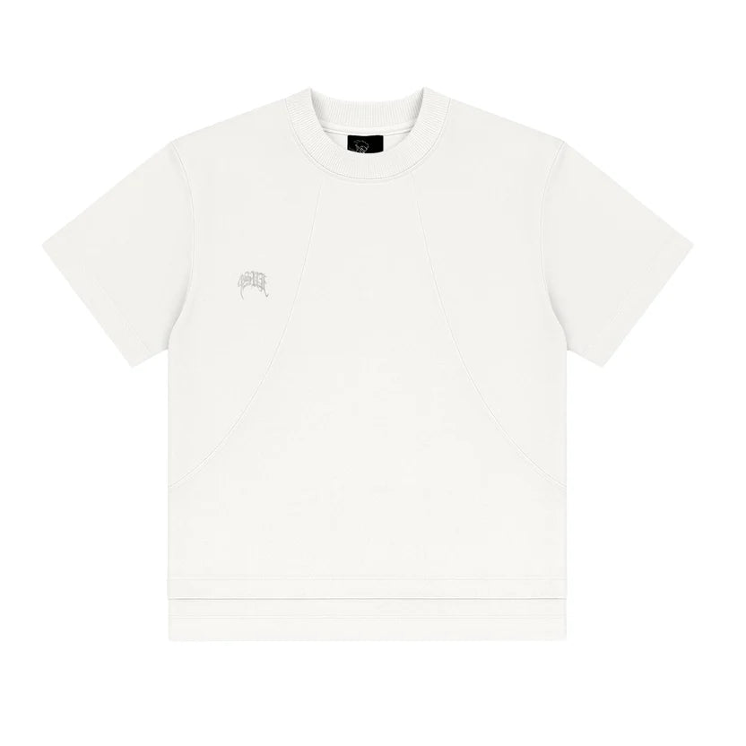 Camiseta Boxy Barra Dupla 4SUF Off White