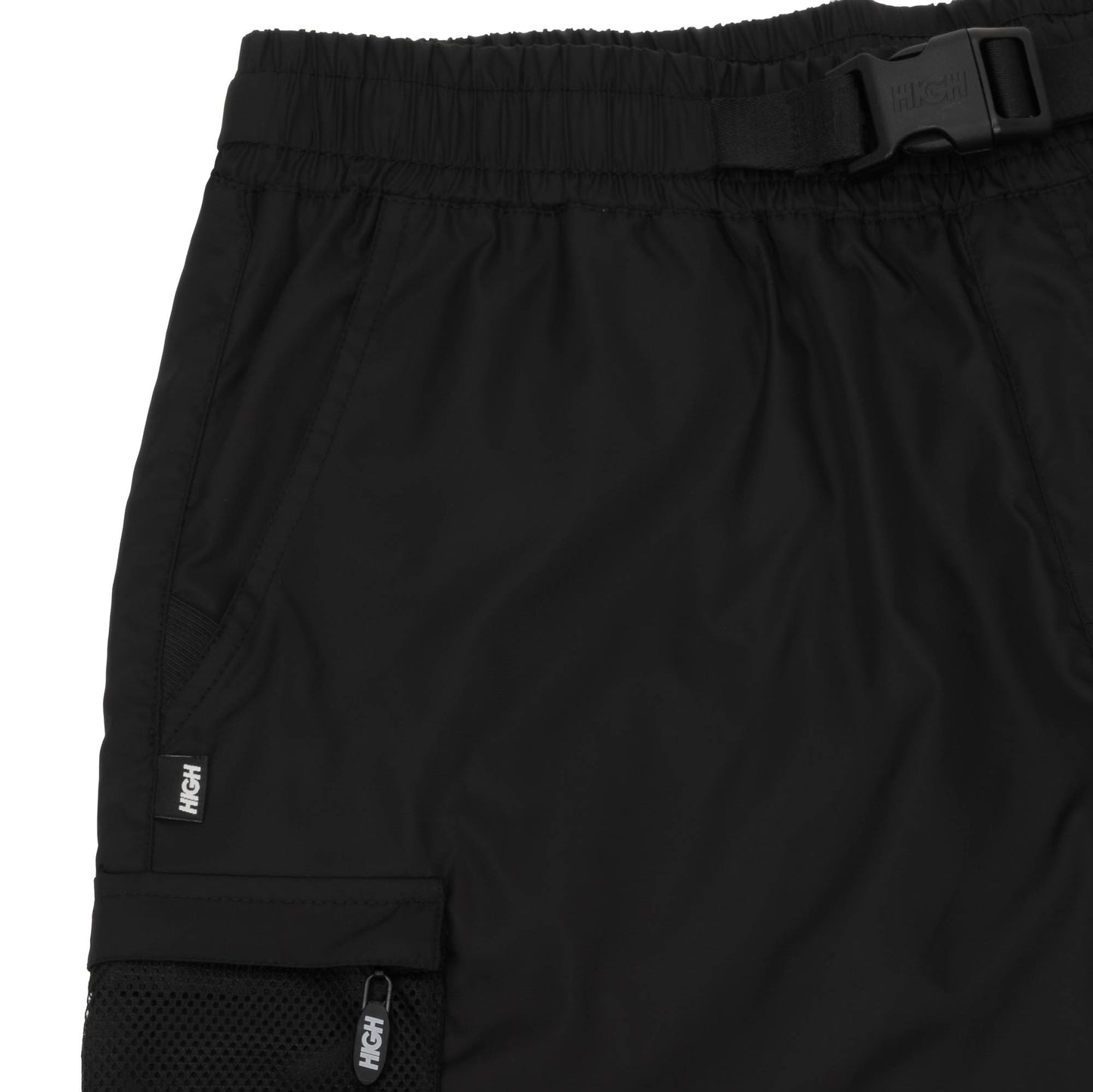 High Company Strapped Cargo Shorts Frontier Black