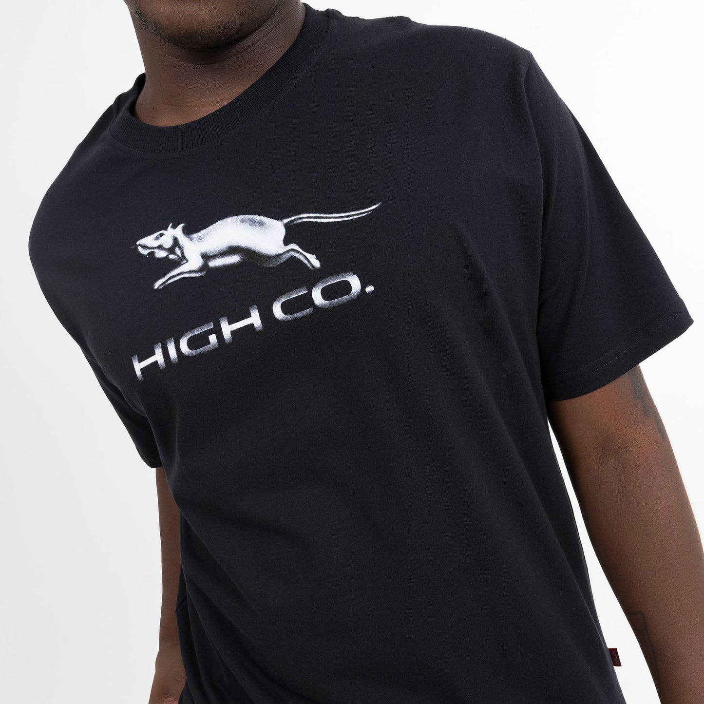 High Company Tee Rat Black